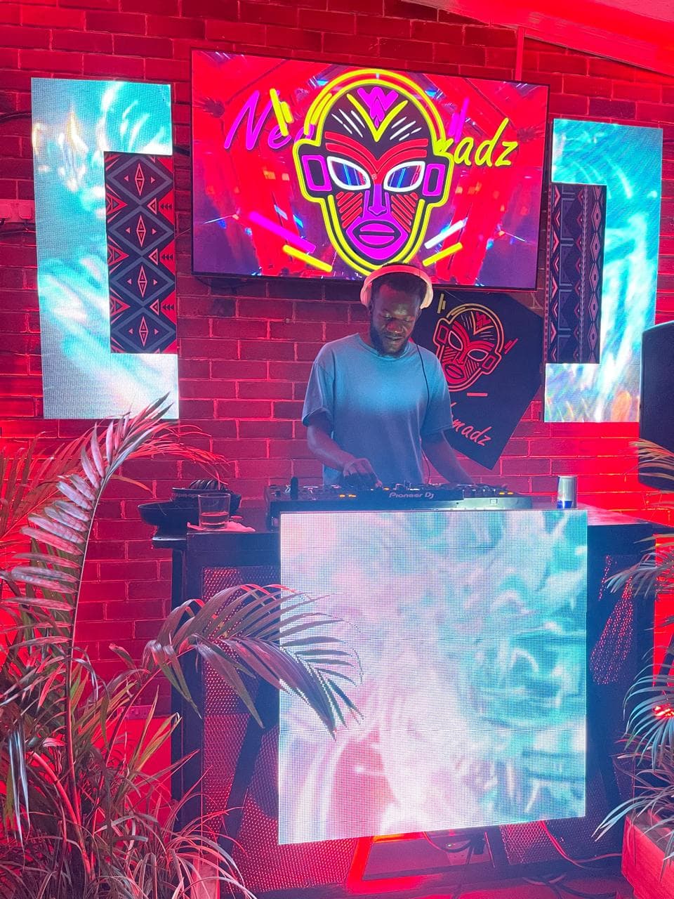 Neon Nomadz night on Instagram